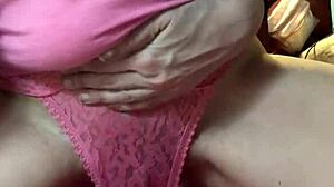 suggestive clit rub escalates to piss play leg shaking milf orgasm