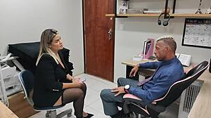 Thief offers tight asshole for silence as pauzudo fills her ass creampie Vagninho Luna Oliveira!