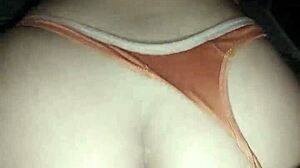 Accidental anal fuck with hermanastra left me cumming on her perfect ass first time ever