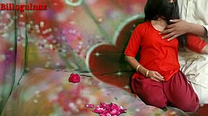 Newlywed wife shares first intimate moments with husband in hindi audio