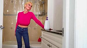 Casca Akashova seduces son's college friend with big tits ride messy facial finish