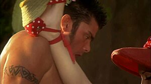 oh man, this mature brunette slut sucks that big cock then rides it outdoors doggystyle