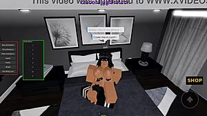 roblox slut bent over doggystyle rough cum dump