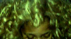 Ebony milf deepthroats and squirts on my cock pov