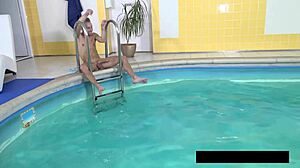 she bends for anal then atm quickie with cumshot finish