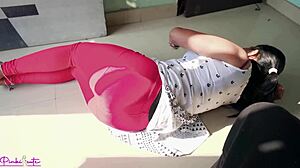 Guess the taste game leads to step-brother-in-law's huge creampie surprise in my tight pussy