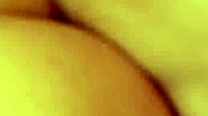 What hides behind super hot milf's massive tits in 4K?