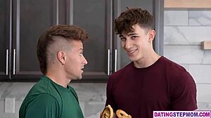 oktoberfest busty stepmom milfs trade stepsons in wild group swap frenzy