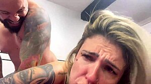 hot homemade fuck in bedroom big cock pounds wet natural tits pussy moaning wildly no condom creampie