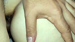 wanna see this milf wife ride cock in stockings for anal closeup?