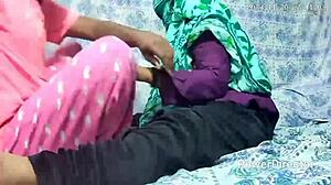 Indian jija bends sali over jungle bathroom for big black cock anal assfucking doggystyle