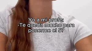 Teacher Deserves This Naughty Teen Handjob?