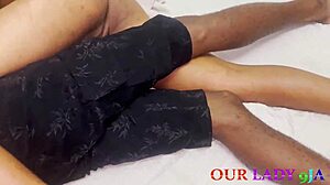 Skinny lightskin teen girlfriend rides big black cock doggystyle with deepthroat and creampie finish.