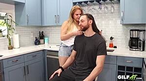 Fucking Porn Legend Gilf Micky Lynn's Massive Tits and Holes!