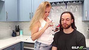 Fucking Porn Legend Gilf Micky Lynn's Massive Tits and Holes!