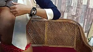 stranger fills horny indian slut's pussy with hot creampie