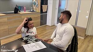 Real Estate Agent Takes Deep Anal Pounding From Client