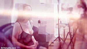 Chubby Teen Student Strips Toys Cums Hard