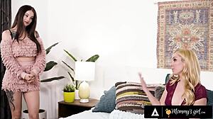 StepMom Shows Pretty Maddy May How to Masturbate Without Needing Men Around