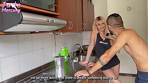 Big Tits Latina Roommate Bent Over Dorm for Monster Cock Doggystyle and Missionary Pounding