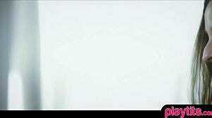 Blinded teen craves femdom fucking from pornstar