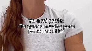 Teacher Deserves This Naughty Teen Handjob?