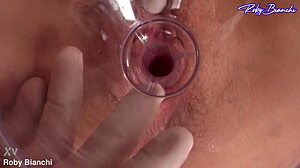 Jessica Ross Gyno Exam Anal Finger Gaping Ass-to-Mouth Lick