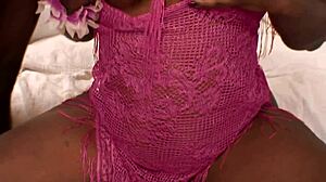 stepson craves big black milf's thick juicy thighs up close