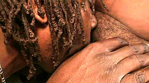 stepson craves big black milf's thick juicy thighs up close