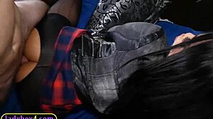 Big Ass Asian Shemale Teen Bareback Anal Doggy Pounded