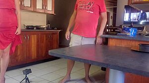 neighbors wife takes cock from ass to pussy in her first anal creampie