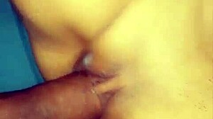 my brunette friend teases with toys up close