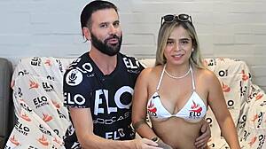 Cutie Colombian Annie Marin Teases Ass in Spicy Casting Interview