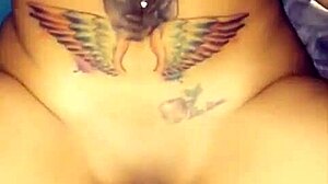 my brunette friend teases with toys up close