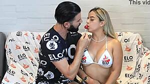 Cutie Colombian Annie Marin Teases Ass in Spicy Casting Interview