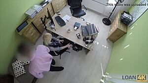 Loan4k Teen Undresses Spreads Legs For Cash Interview