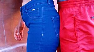 hot maid gets anal workout in backyard garden outdoors