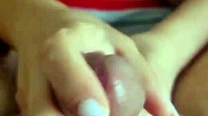 i love giving my husband handjob with these big boobs bouncing