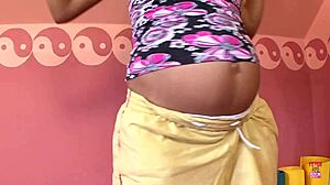 oh man pregnant brunette bent over getting doggy banged by coach in gym... so hot