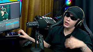 Bianca demarchi bites ruans ear and neck showing her hot silhouette in podcast