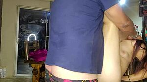 WOW 19YO STEPDADDY'S GIRL SWALLOWS FIRST THROAT PIE AFTER TIGHT PUSSY POUNDING!