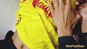 yo i sneak fuck my boss's hot girlfriend doggystyle in office!