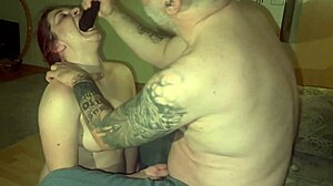 i get spit cum deepthroat then piss shower on face