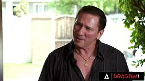 New neighbor joins wild swingers threesome