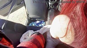 My Redhead Granny Teacher Sucks Bbc In Car Cumshot Sloppily