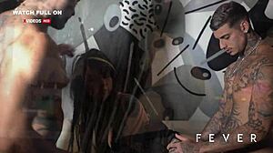 hey, dread hot's first hot threesome with valentin and kylian rocks