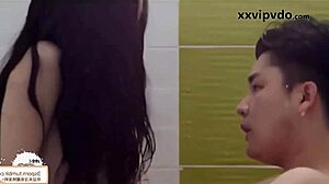 Amateur Korean girlfriend bends over for boyfriend's hardcore doggystyle pounding