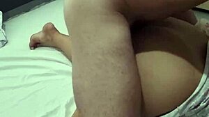 hot latina wife wakes horny no panties rides cock cowgirl meladinha style