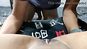 Brother-in-law caresses my plump curves then fucks wet pussy hard while sister works late