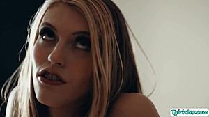 Tgirl Melanie Brooks Barebacks Tbabe Stepdaughter Izzy Wilde